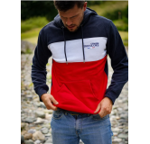 SWEAT à capuche CHASSE TRICOLORE UNISEXE