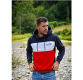 SWEAT à capuche CHASSE TRICOLORE UNISEXE