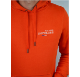 SWEAT ORANGE L'AMOUR DU CHIEN Chasse tricolore