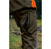 Pantalon Venture Seeland Pine Green / Hi-vis orange