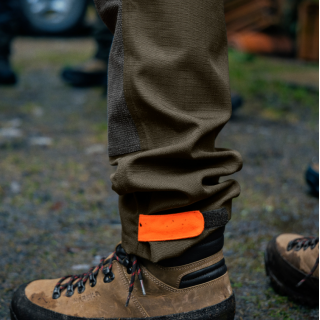 Pantalon Venture Seeland Pine Green / Hi-vis orange
