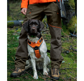 Pantalon Venture Seeland Pine Green / Hi-vis orange