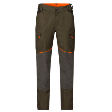 Pantalon Venture Seeland Pine Green / Hi-vis orange