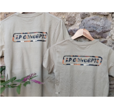 TEE SHIRT HOMME BEIGE FP Concepts