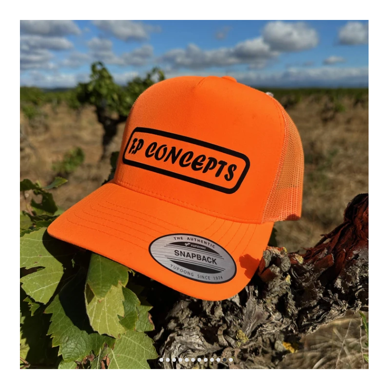 CASQUETTE ORANGE FP Concepts