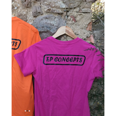 TEE SHIRT FEMME ROSE