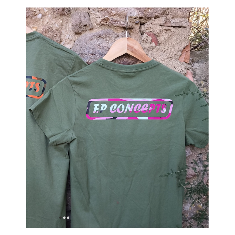 TEE SHIRT FEMME VERT FP Concepts