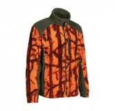 BLOUSON POLAIRE CHASSE GHOSTCAMO BLAZE/BLACK