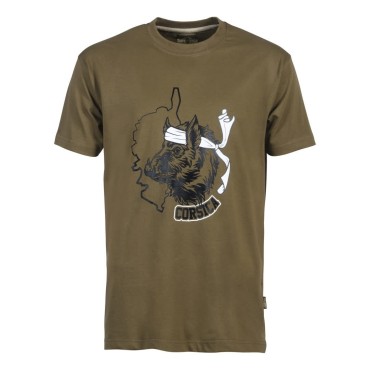 T-SHIRT WILD BOAR CORSICA