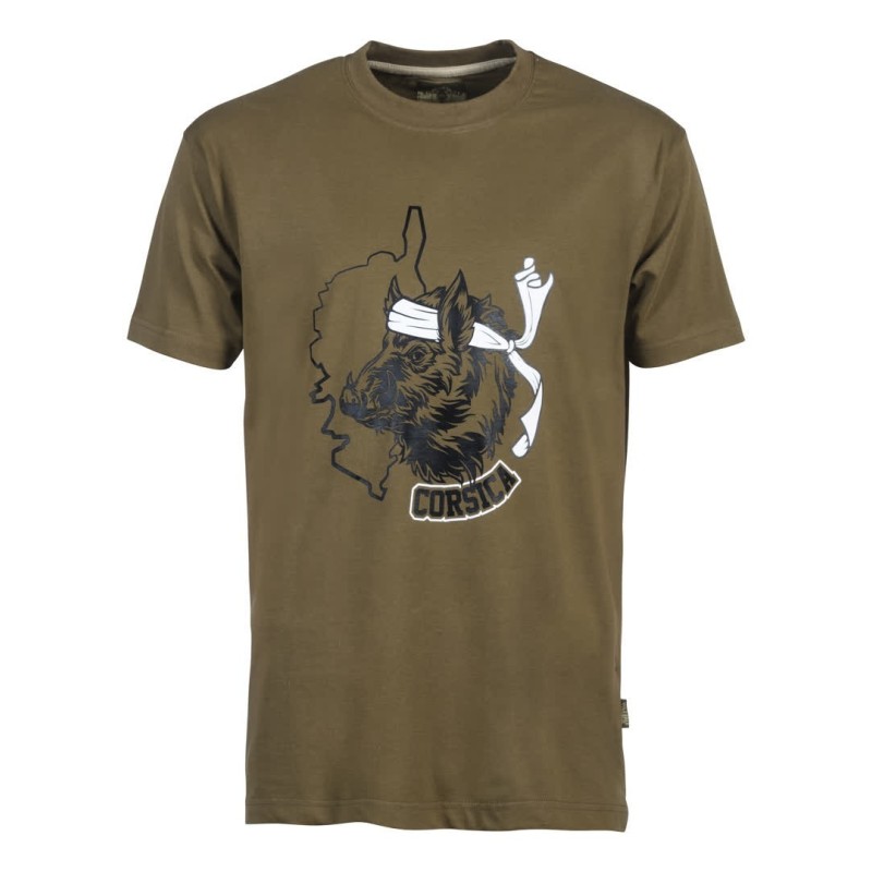 T-SHIRT WILD BOAR CORSICA