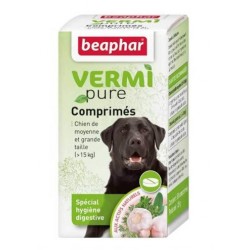 VERMIPURE COMPRIME POUR CHIEN + DE 15KG