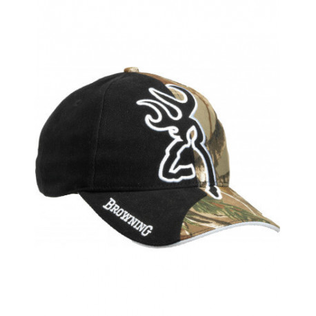 CAP BIG BUCKMARK BLACK RTX